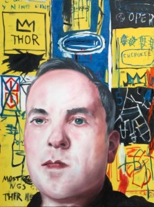 Noah Becker, Self Portrait #2 (Basquiat)