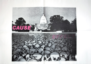Jane Dickson / Kiki Smith / Charlie Ahearn - Cause Effect, Offset Poster, 1984